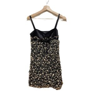 La Féta Imported Adjustable Strap Mini Dress